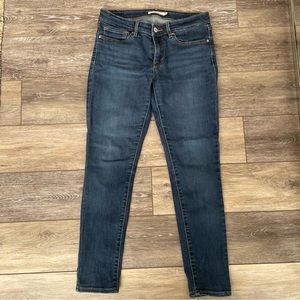 Levi’s 711 Blue Skinny Jeans